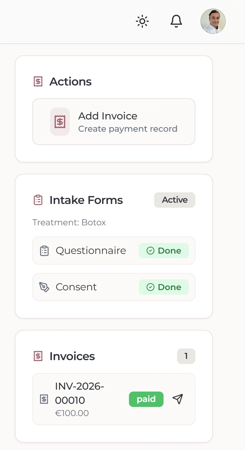 medical questionnaires