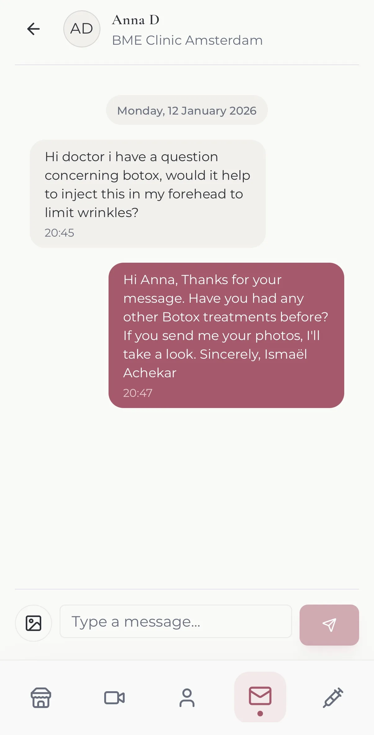 secure client messaging
